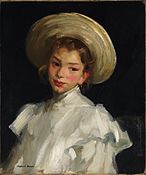 Dutch Girl in White, 1907