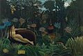 رؤیا رنگ‌روغن روی بوم، ۱۹۱۰ م. اثر آنری روسو