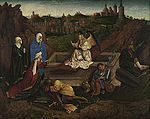 De drie Maria's aan het graf, Hubert van Eyck en/of Jan van Eyck