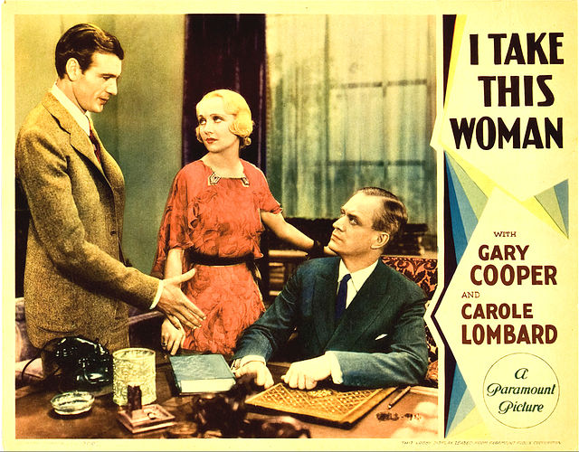 Description de l'image I Take This Woman lobby card.jpg.