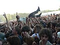Iggy Pop - the audience at Sziget Festival