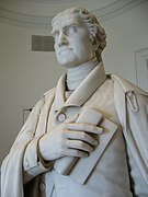 Estatua de Jefferson , en la rotonda de la Universidad de Virginia.