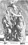 Juvenalcrowned.gif (Frontispice gravé par John Dryden - 1711)
