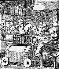 Le métier de fabricant de bougie, 1694.