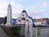 The Coptic Orthodox Monastery of St. Antonious in Waldsolms-Kroffelbach Kroeffelbach Koptisches Kloster.jpg