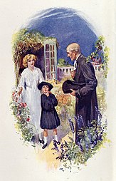 L'Enfant à la balustrade éd. 1913, illusration de Claude Chopy.