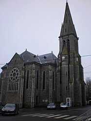The church in La Rouxière