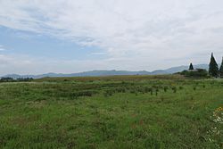 良渚古城莫角山遺址土台