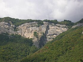 La cascade de l'Oule.