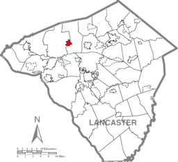 Manheim, Lancaster County Highlighted.png