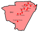 Map of Bau District, Sarawak 砂拉越州石隆门县地图