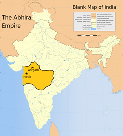 The Abhiras during the reign of Ishwarsena.