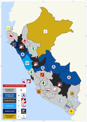 Elecciones regionales y municipales de Perú de 2018