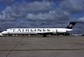 McDonnell MD-81 LX-FAA en juin 1998 à Paris-Roissy