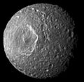 Mimas mosaic with mostly high resolution.