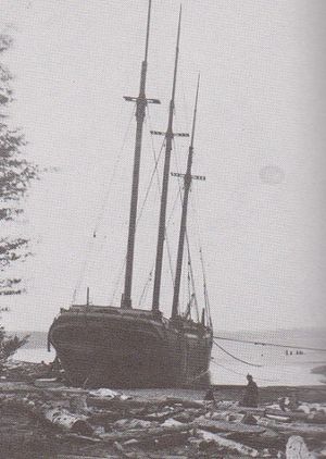 The Moonlight, ashore near Marquette, Michigan.