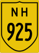 National Highway 925 shield}}