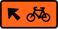 (TW-32) Cyclists follow this sign