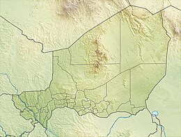 Mappa di localizzazione: Niger