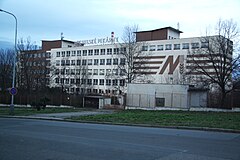 Budova Michelských pekáren v Praze-Michli