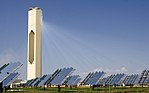 Miniatura para Central termoeléctrica solar de torre