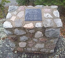 Page Family memorial cairn