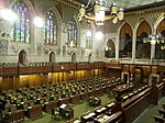 The House of Commons is the lower, directly elected house of the Parliament of Canada.