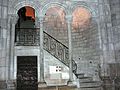 Passage de l'archevêque dans la cathédrale, bas-côté sud du chœur