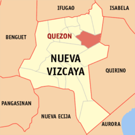 Quezon na Nova Vizcaya Coordenadas : 16°29'22"N, 121°15'50"E