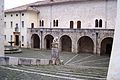 Piazzetta nella certosa di Trisulti