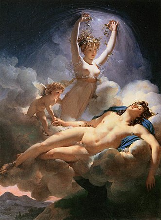 Aurora i Cèfal (1810), de Pierre-Narcisse Guérin. Museu del Louvre, París