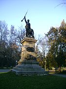 1885年のセルビア・ブルガリア戦争の戦死者に捧げられた記念碑