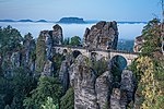 Vista del puente Bastei