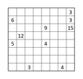 Example of rectangle puzzles