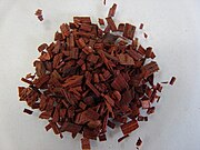 Rotes Sandelholz (Holzpulver zum Rotfärben)