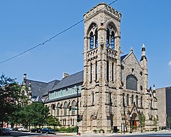 Вторая пресвитерианская церковь Чикаго, штат Иллинойс, штат Иллинойс. Jpg