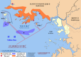 Zona de conflito entre Coreia do Norte e Coreia do Sul