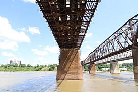 Three bridges of Memphis