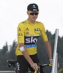 Chris Froome i Tour de Frances Maillot jaune 2016