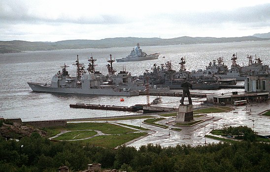 Лука Руске ратне морнарице (Североморск, Русија)