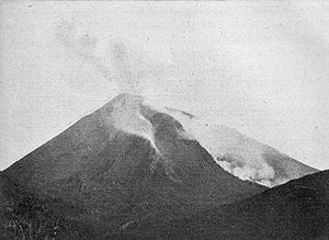 Mount Vesuvius right before 1906 eruption