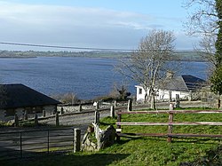 Ballyknockan overlooks Poulaphouca Reservoir