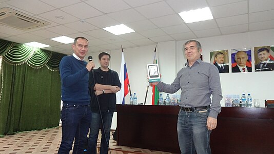 Абубакар Самбиев также получил электронную книгу за второе место в чеченской части конкурса «Вики любит Кавказ 2020».