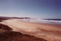 Uitsig oor die strand.