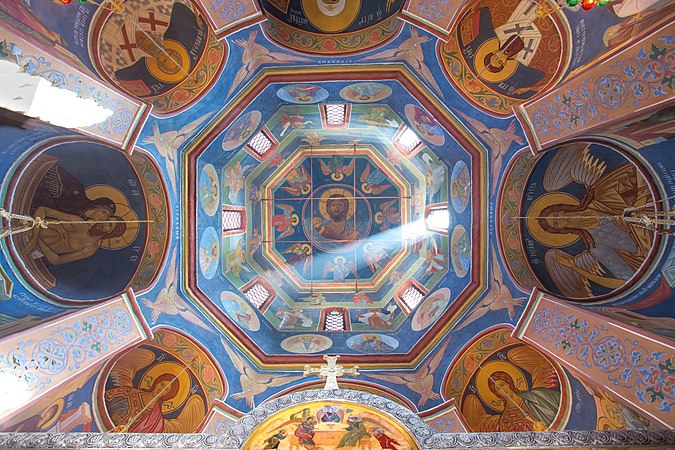 82. Купол собора Петра Митроолита Высоко-Петровского монастыря, Москва - Даниил Африн
