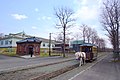 Pferdebahn im Freilichtmuseum