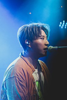 Penomeco performing at his second solo concert 'Penomeco's Showroom' in Seoul on April 6, 2019