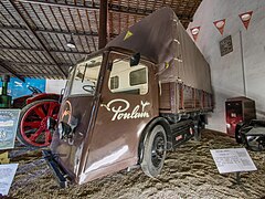 Camion électrique Sovel en 1938 (France).