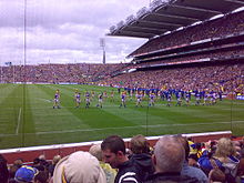2009 All Ireland Final teams marching before game.jpg