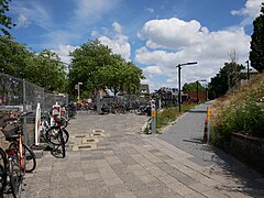 Leiden, Eingang am Lammenschansweg